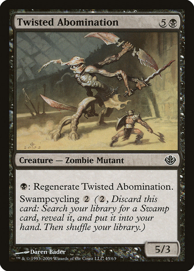 Twisted Abomination [Duel Decks: Garruk vs. Liliana] | Gate City Games LLC