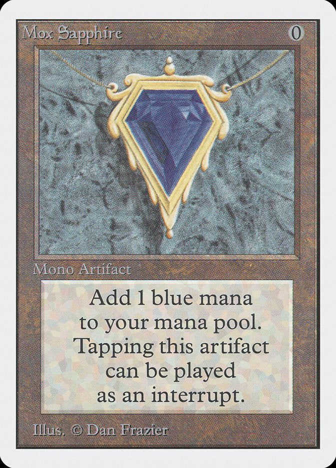 Mox Sapphire [Unlimited Edition] | Gate City Games LLC