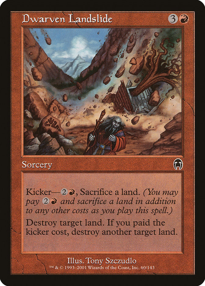 Dwarven Landslide [Apocalypse] | Gate City Games LLC