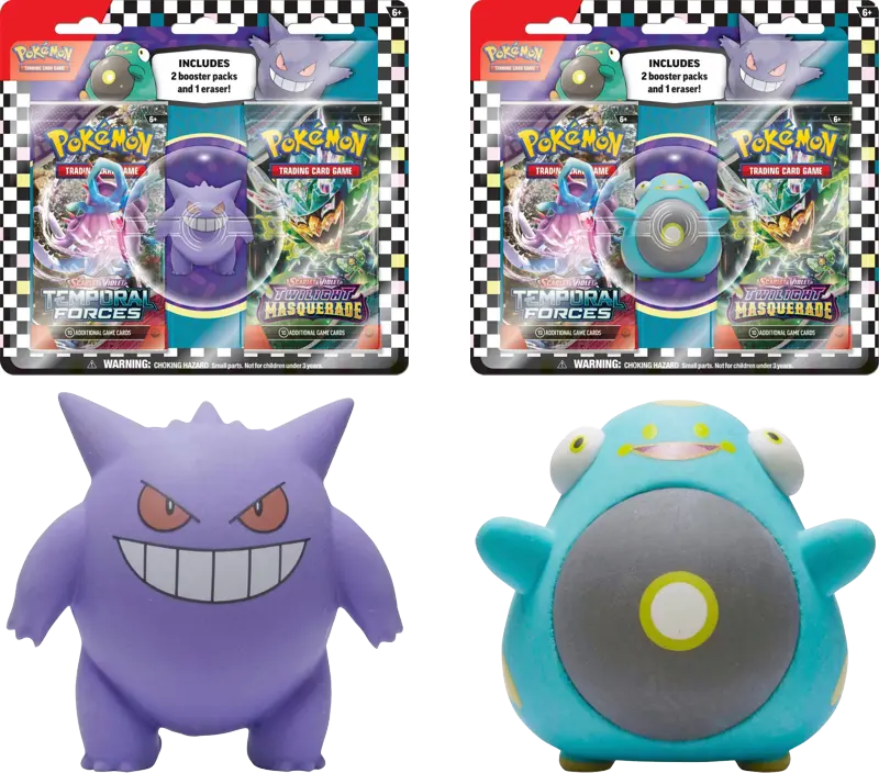 pokmon tcg 2 booster packs & gengar eraser Amazon.com: Pokmon TCG: Back to School Eraser Blister Gengar (1 Eraser & 2 Booster Packs) : Toys & Games
