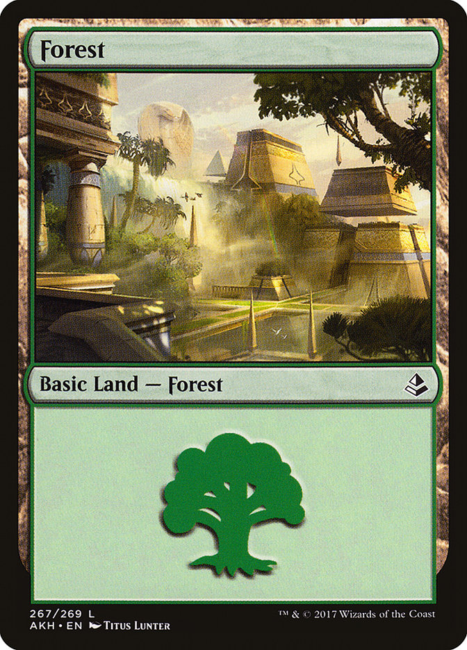 Forest (267) [Amonkhet] | Gate City Games LLC