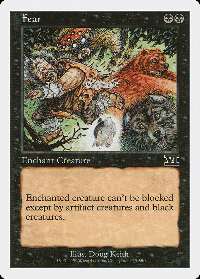 Fear [Classic Sixth Edition] | Gate City Games LLC