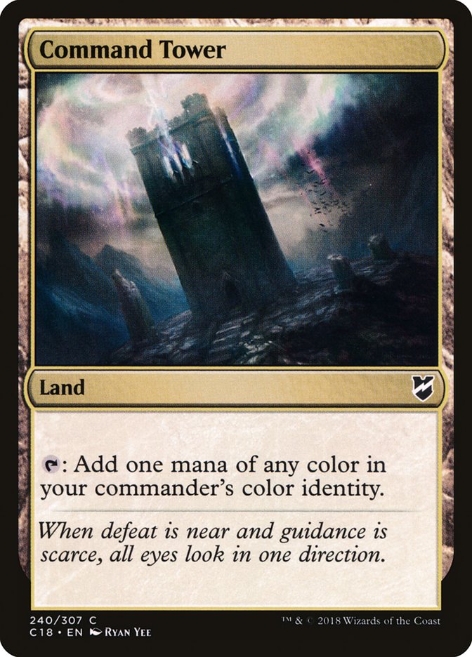 Command Tower [Commander 2018] | Gate City Games LLC
