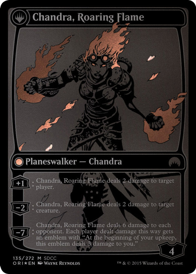 Chandra, Fire of Kaladesh // Chandra, Roaring Flame [San Diego Comic-Con 2015] | Gate City Games LLC