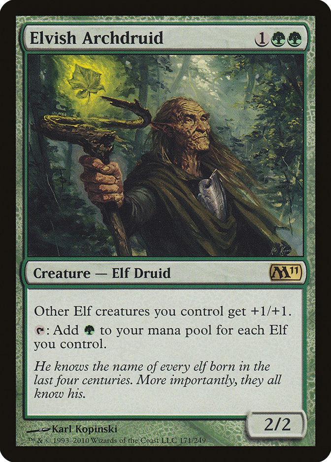 Elvish Archdruid [Magic 2011] | Gate City Games LLC