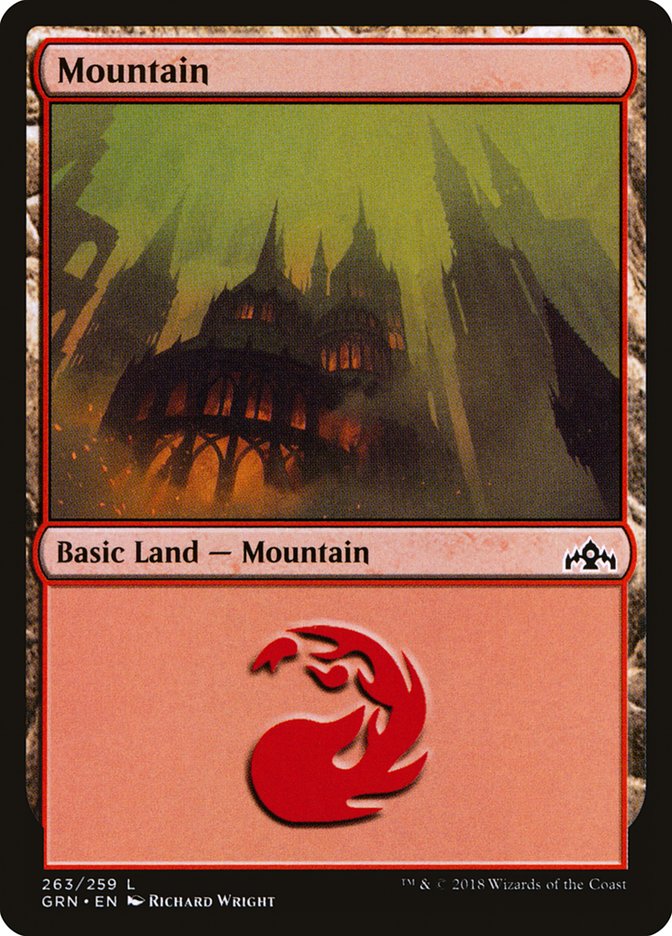 Mountain (263) [Guilds of Ravnica] | Gate City Games LLC