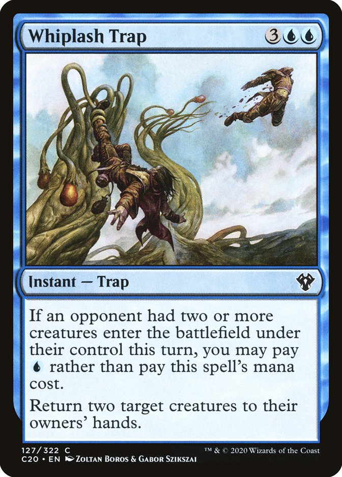 Whiplash Trap [Commander 2020] | Gate City Games LLC