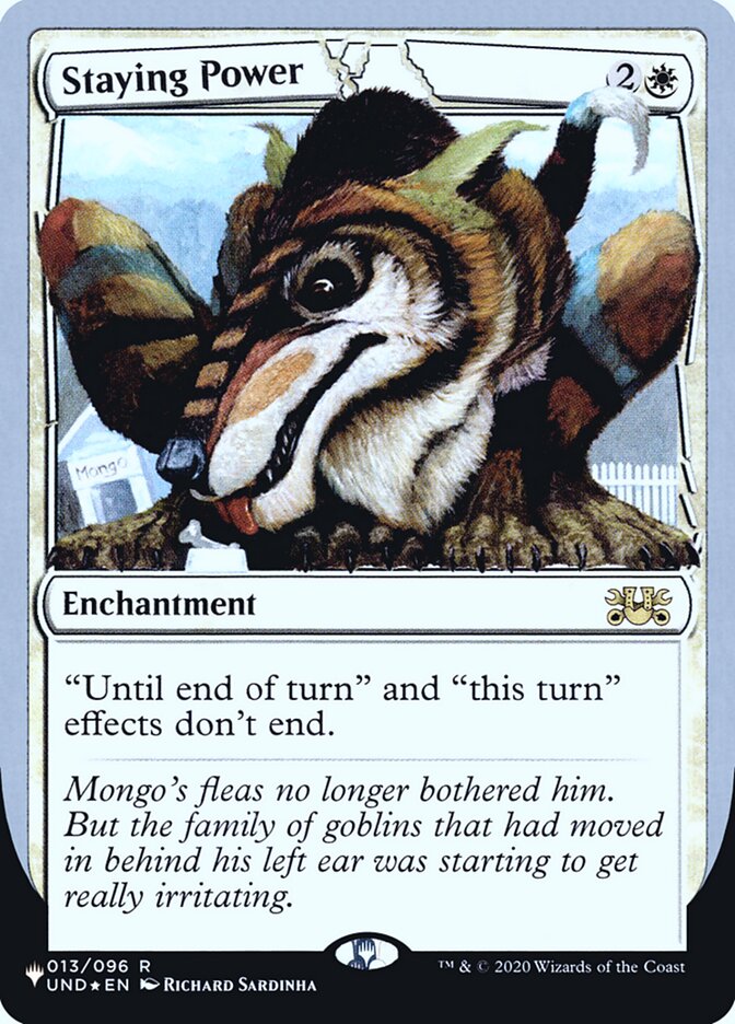 Staying Power (Unfinity Foil Edition) [The List] | Gate City Games LLC