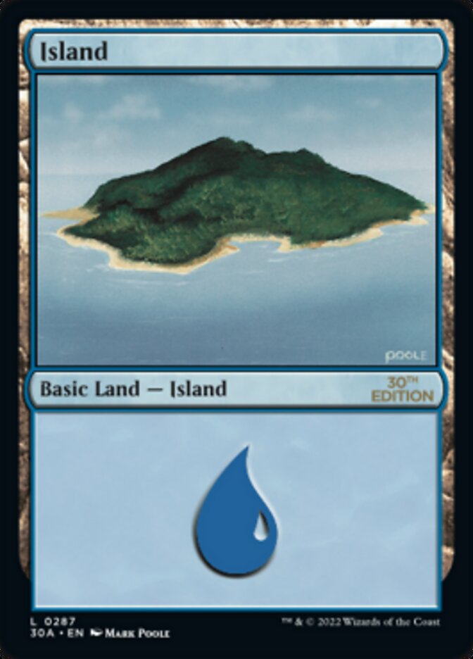Island (287) [30th Anniversary Edition] | Gate City Games LLC