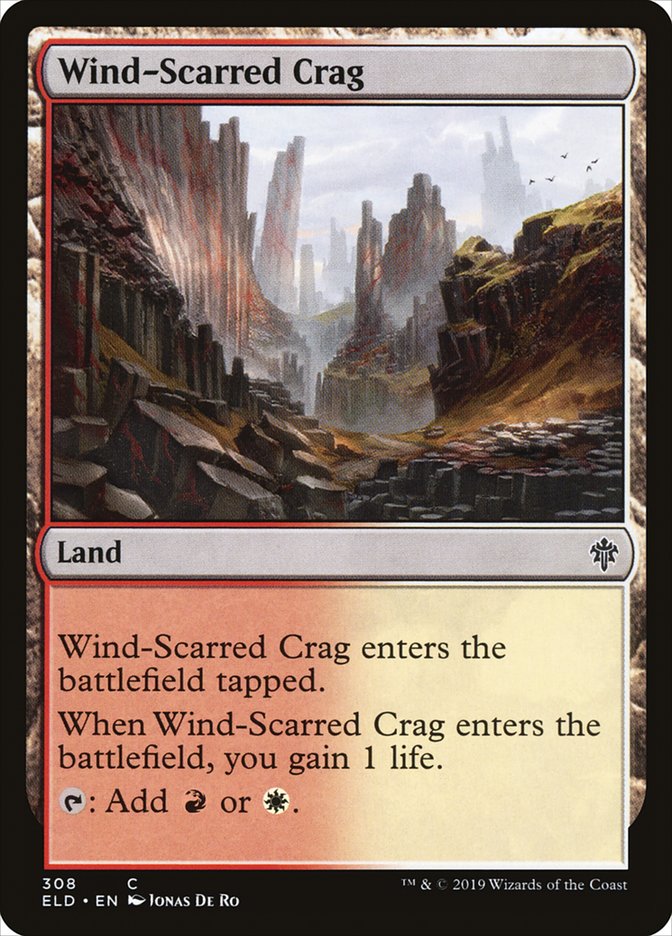 Wind-Scarred Crag [Throne of Eldraine] | Gate City Games LLC