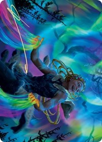 Esika, God of the Tree Art Card (Gold-Stamped Signature) [Kaldheim Art Series] | Gate City Games LLC