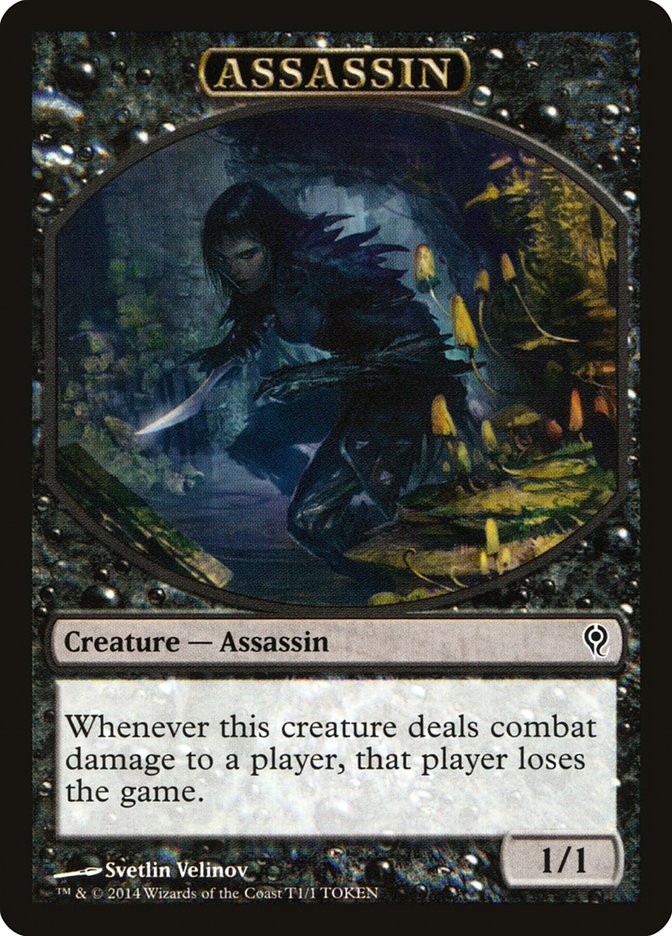 Assassin Token [Duel Decks: Jace vs. Vraska Tokens] | Gate City Games LLC