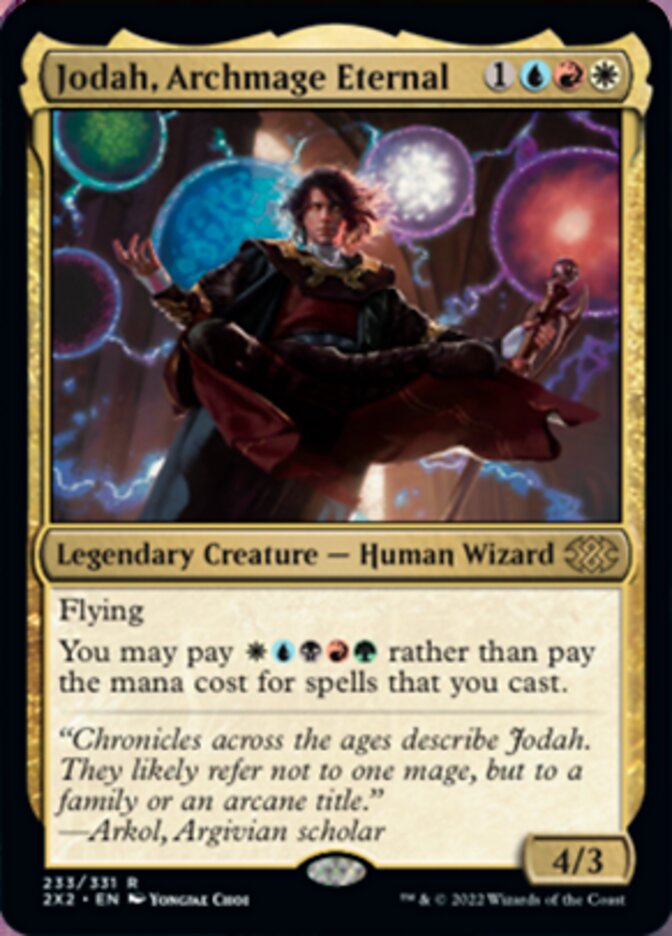 Jodah, Archmage Eternal [Double Masters 2022] | Gate City Games LLC