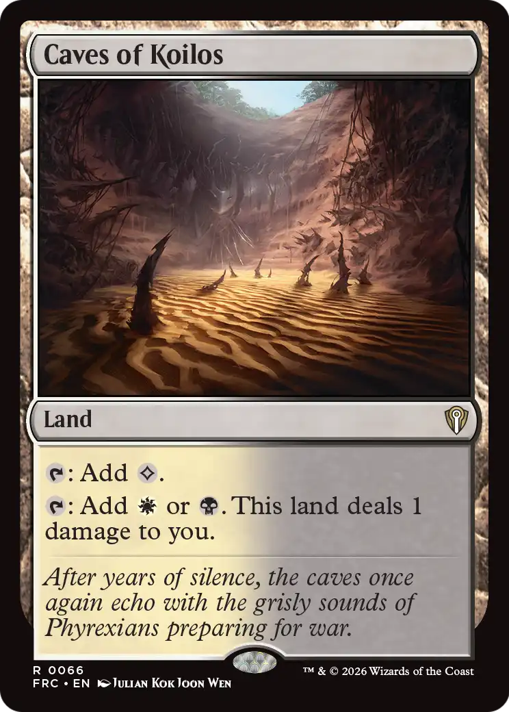 Caves of Koilos [Reality Fracture Commander] | Gate City Games LLC