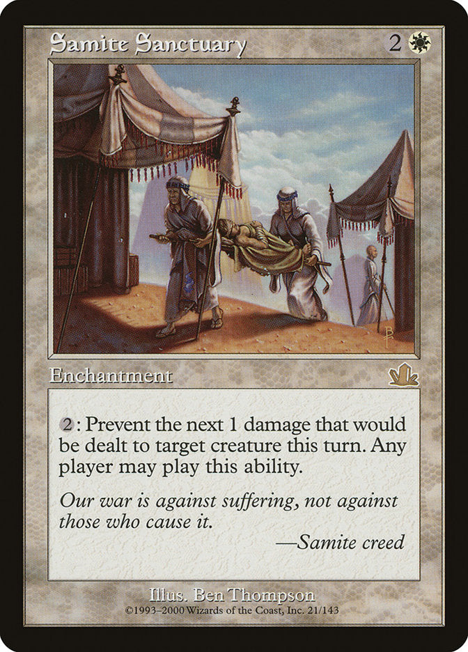 Samite Sanctuary [Prophecy] | Gate City Games LLC