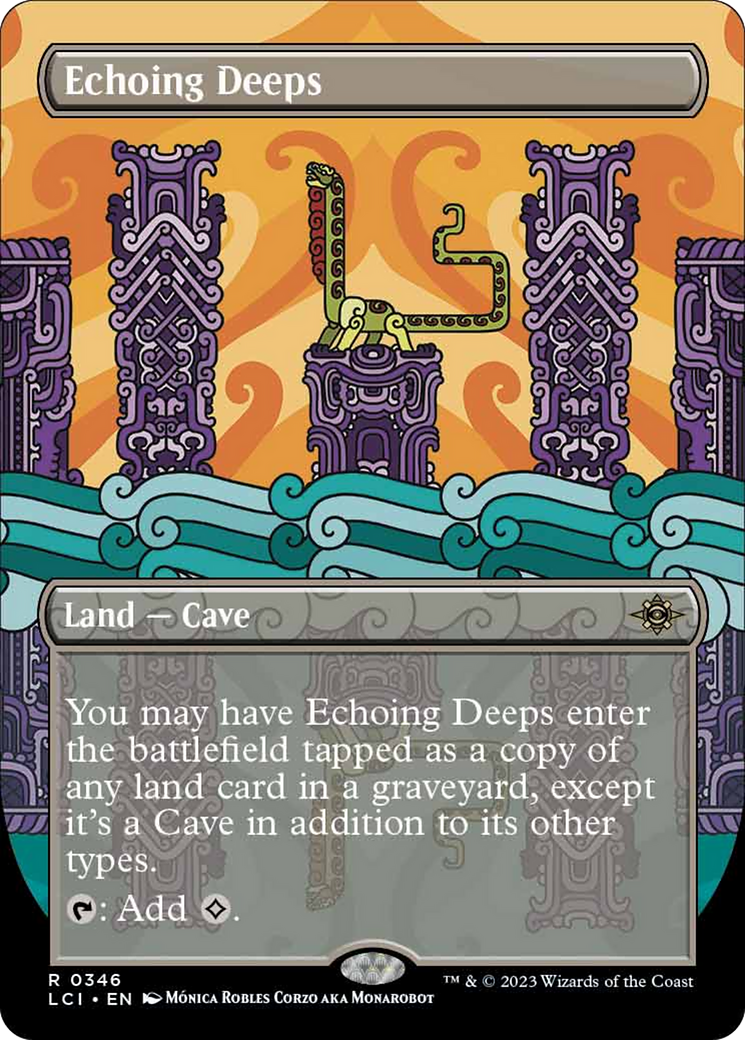 Echoing Deeps (Borderless) [The Lost Caverns of Ixalan] | Gate City Games LLC