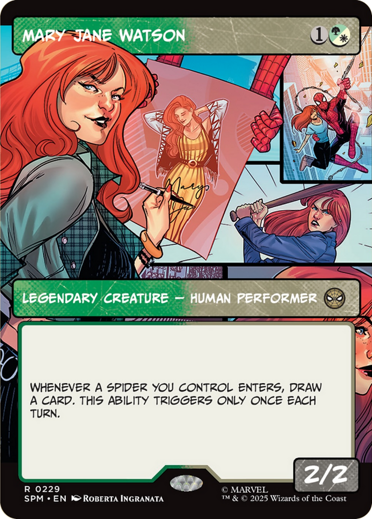 Mary Jane Watson (Borderless) [Marvel's Spider-Man] | Gate City Games LLC
