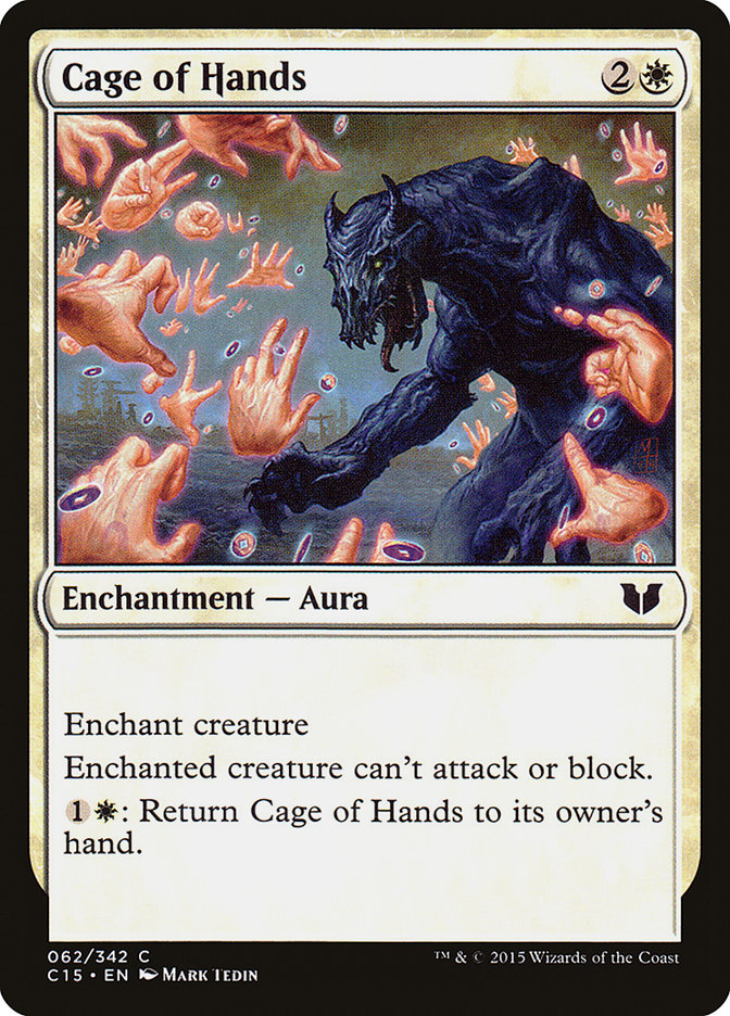 Cage of Hands [Commander 2015] | Gate City Games LLC