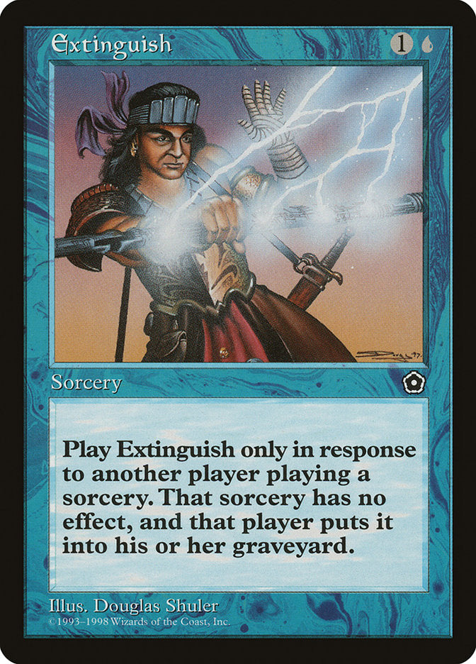 Extinguish [Portal Second Age] | Gate City Games LLC