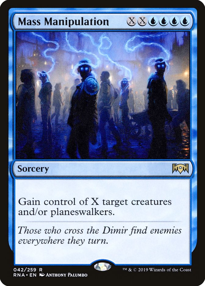Mass Manipulation [Ravnica Allegiance] | Gate City Games LLC