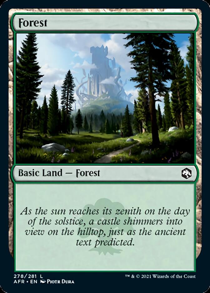 Forest (278) [Dungeons & Dragons: Adventures in the Forgotten Realms] | Gate City Games LLC
