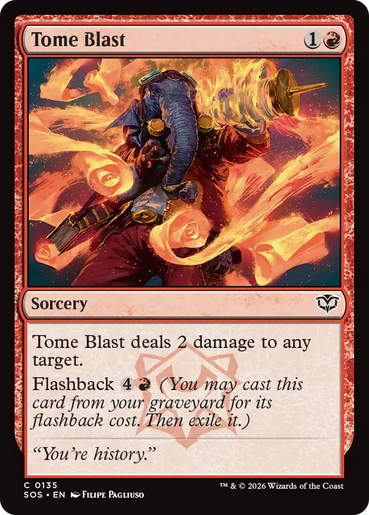 Tome Blast [Secrets of Strixhaven] | Gate City Games LLC