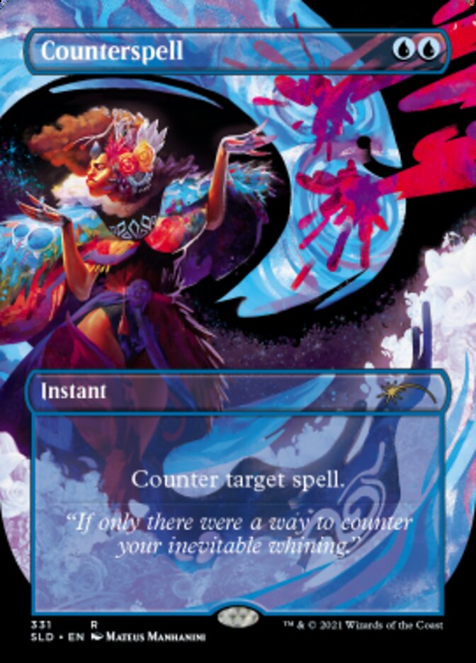 Counterspell (Borderless) [Secret Lair Drop Series] | Gate City Games LLC