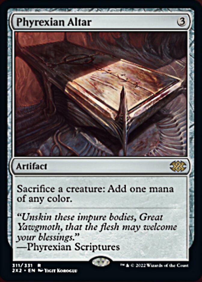 Phyrexian Altar [Double Masters 2022] | Gate City Games LLC