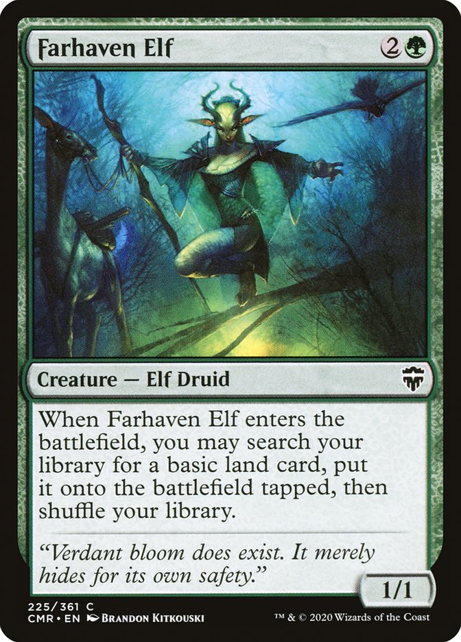 Farhaven Elf [Commander Legends] | Gate City Games LLC