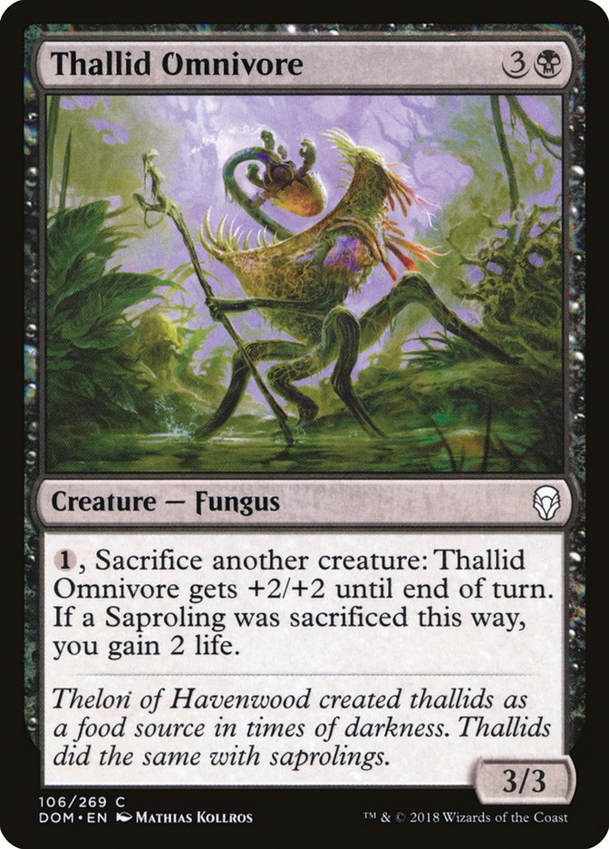 Thallid Omnivore [Dominaria] | Gate City Games LLC