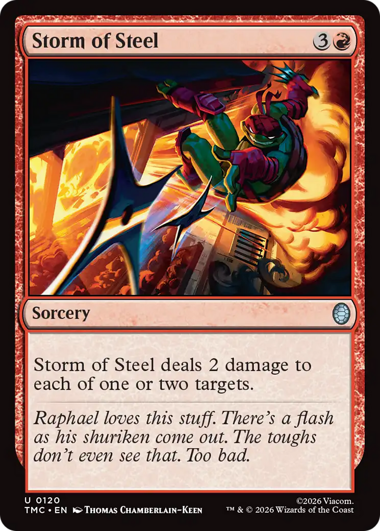 Storm of Steel [Teenage Mutant Ninja Turtles Commander] | Gate City Games LLC
