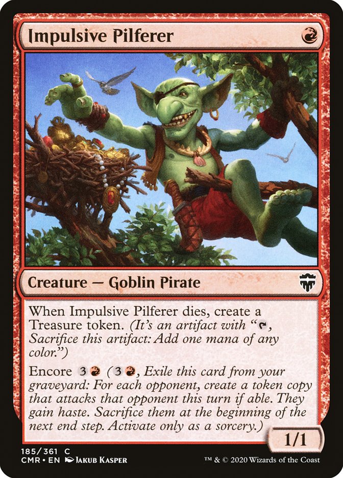 Impulsive Pilferer [Commander Legends] | Gate City Games LLC