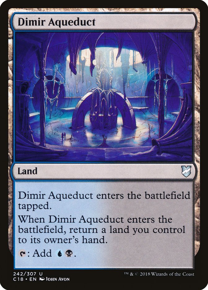 Dimir Aqueduct [Commander 2018] | Gate City Games LLC