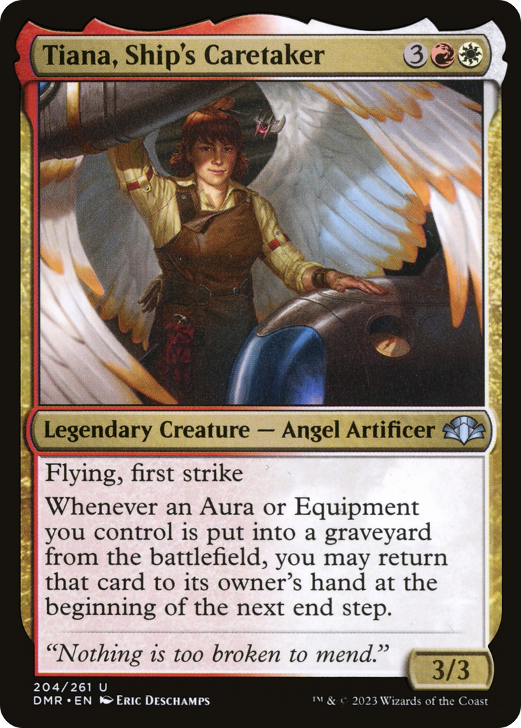 Tiana, Ship's Caretaker [Dominaria Remastered] | Gate City Games LLC