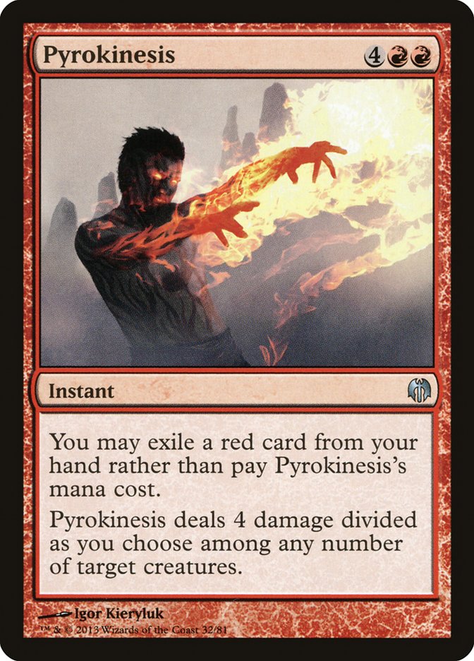 Pyrokinesis [Duel Decks: Heroes vs. Monsters] | Gate City Games LLC