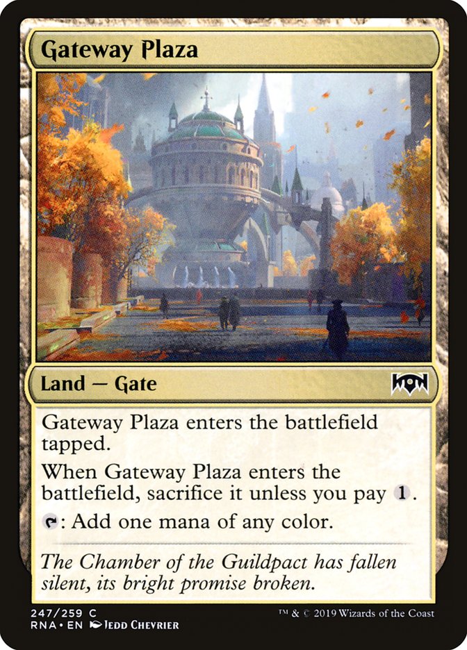 Gateway Plaza [Ravnica Allegiance] | Gate City Games LLC
