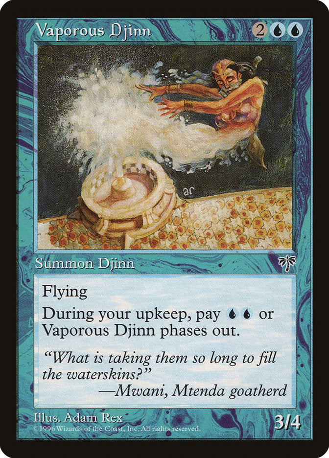 Vaporous Djinn [Mirage] | Gate City Games LLC