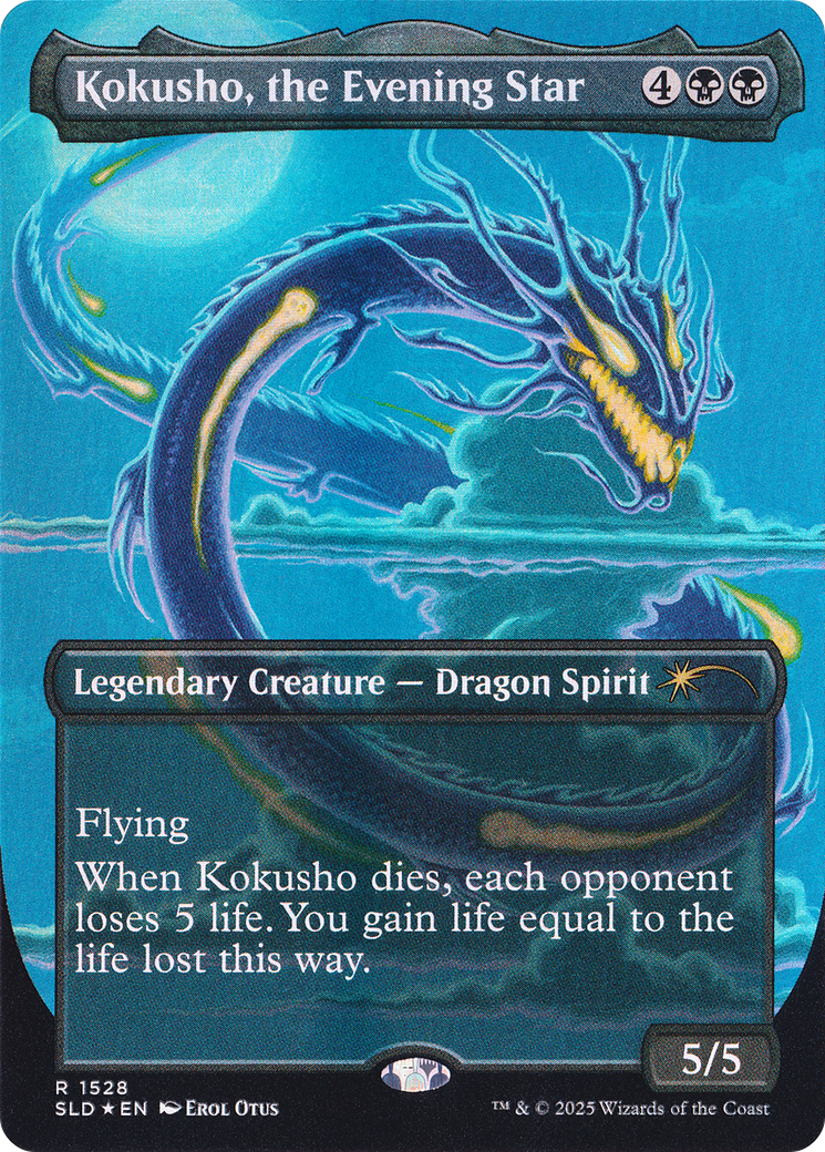 Kokusho, the Evening Star (Rainbow Foil) [Secret Lair Drop Series] | Gate City Games LLC