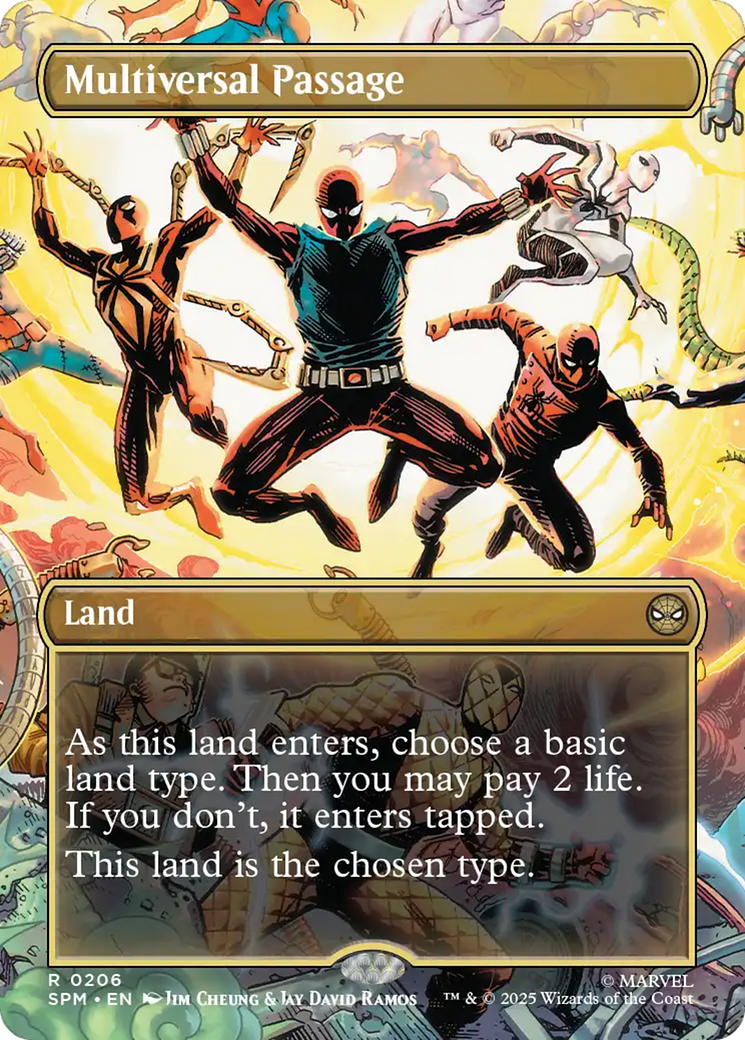 Multiversal Passage (Borderless) [Marvel's Spider-Man] | Gate City Games LLC