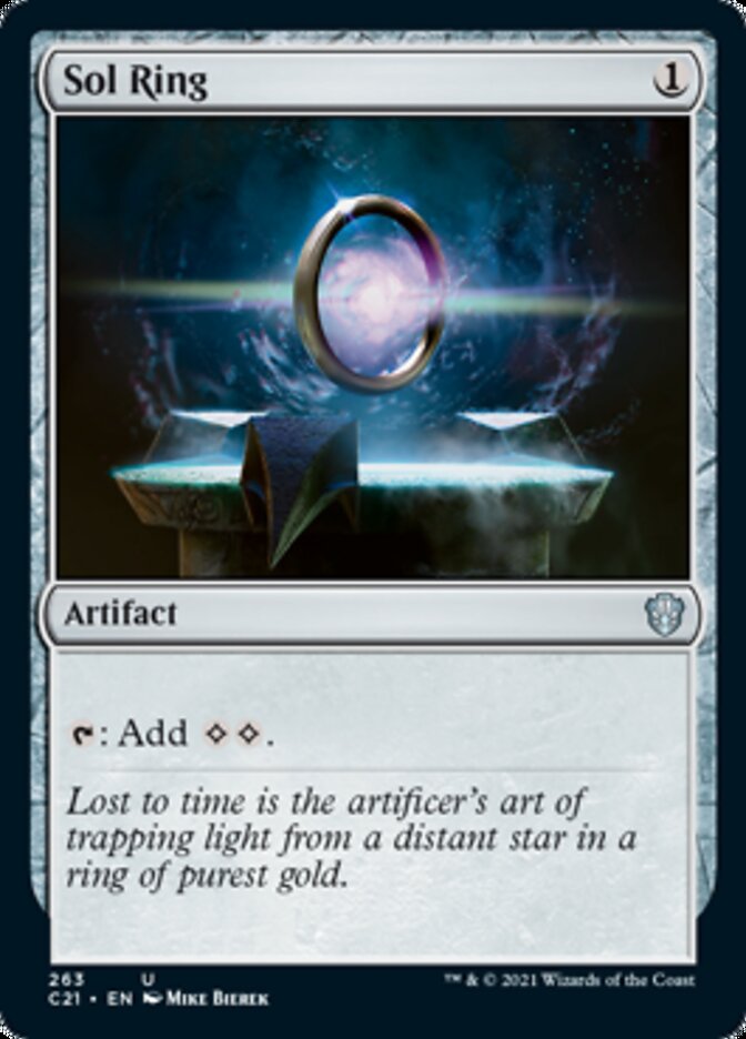 Sol Ring [Commander 2021] | Gate City Games LLC