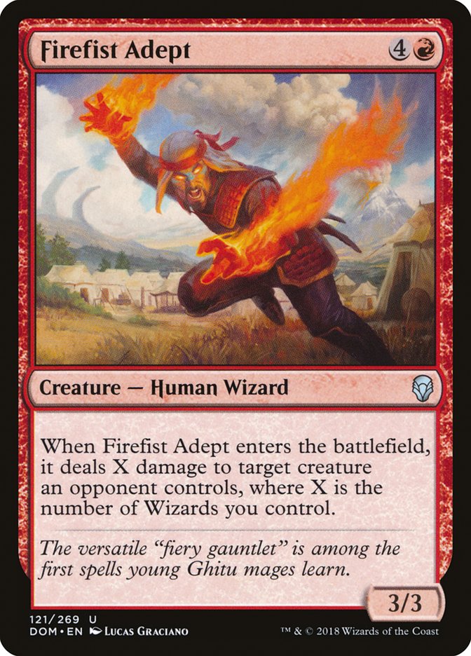 Firefist Adept [Dominaria] | Gate City Games LLC