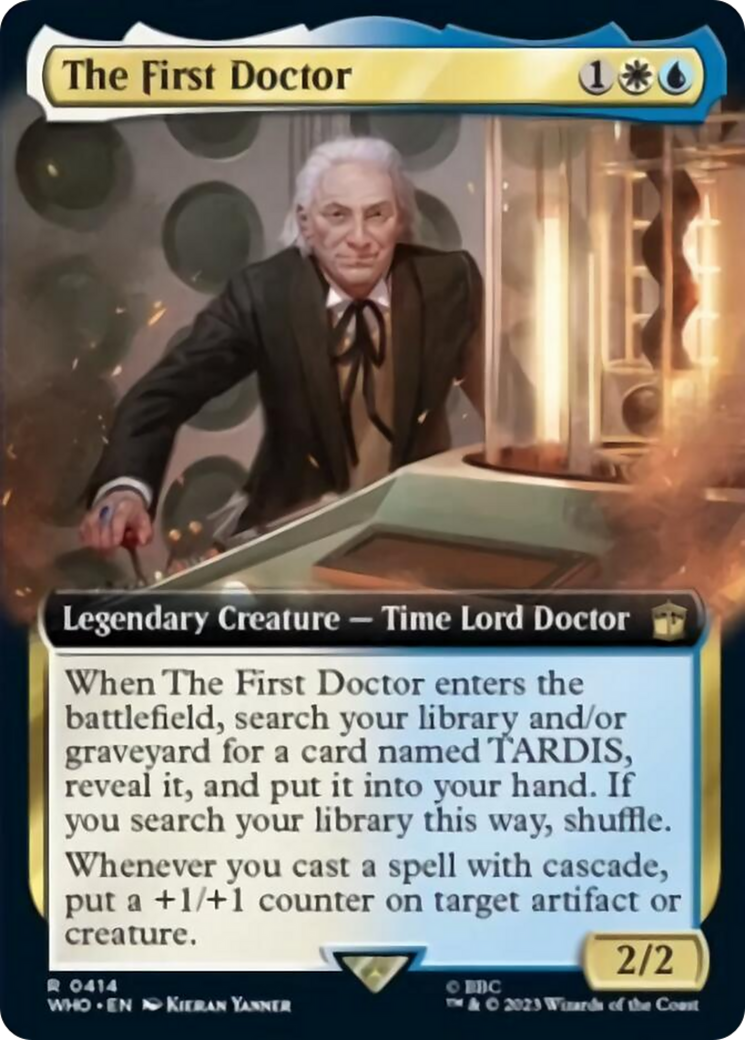 The First Doctor (Extended Art) [Doctor Who] | Gate City Games LLC