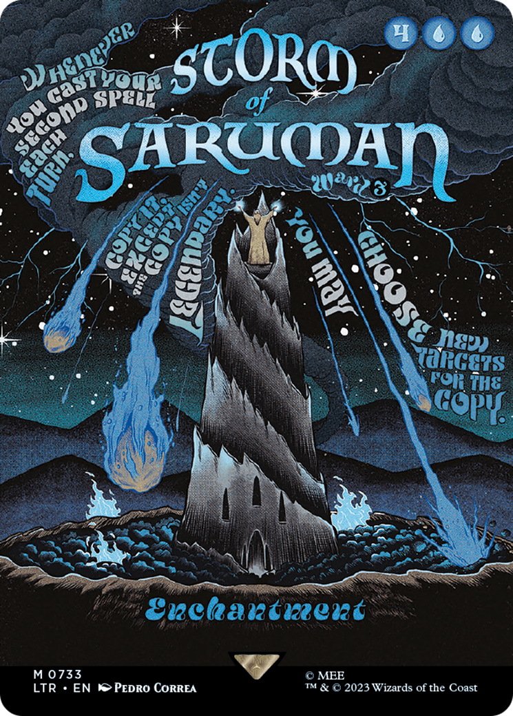 Storm of Saruman (Borderless Poster) [The Lord of the Rings: Tales of Middle-Earth] | Gate City Games LLC