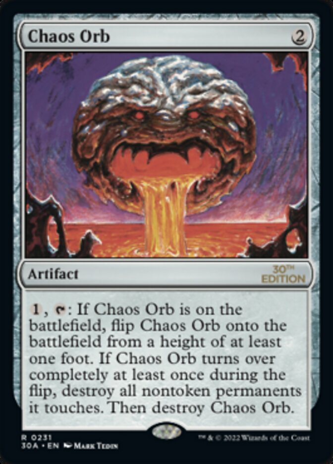 Chaos Orb [30th Anniversary Edition] | Gate City Games LLC