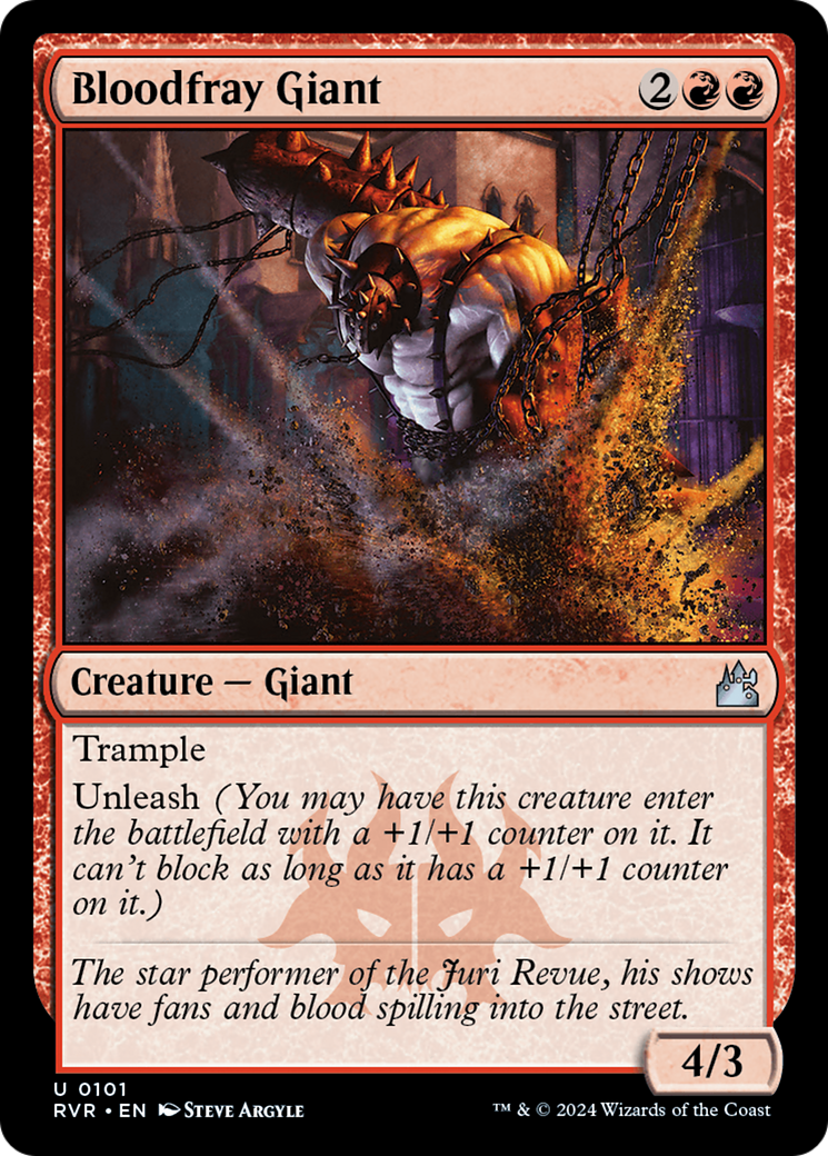 Bloodfray Giant [Ravnica Remastered] | Gate City Games LLC