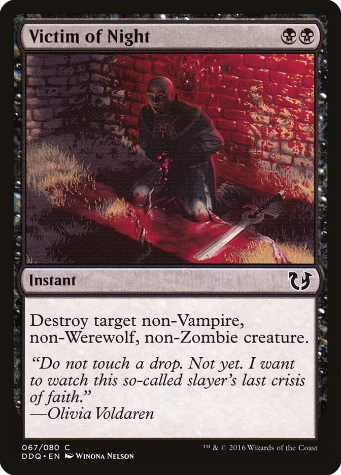 Victim of Night [Duel Decks: Blessed vs. Cursed] | Gate City Games LLC