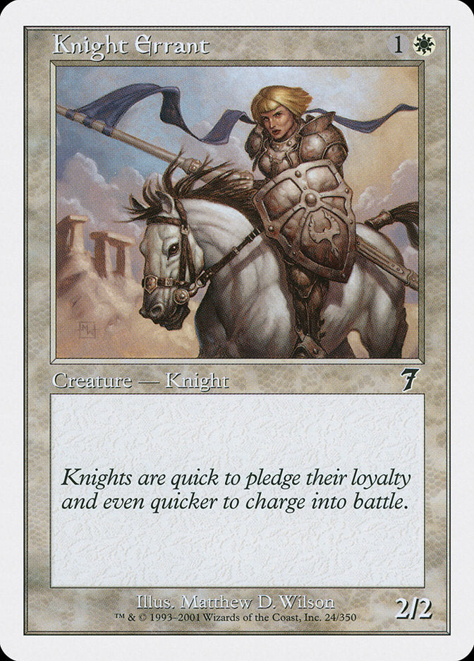 Knight Errant [Seventh Edition] | Gate City Games LLC