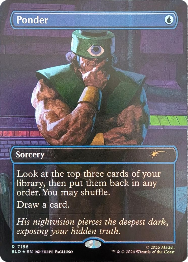 Ponder (7186) [Secret Lair Drop Series] | Gate City Games LLC