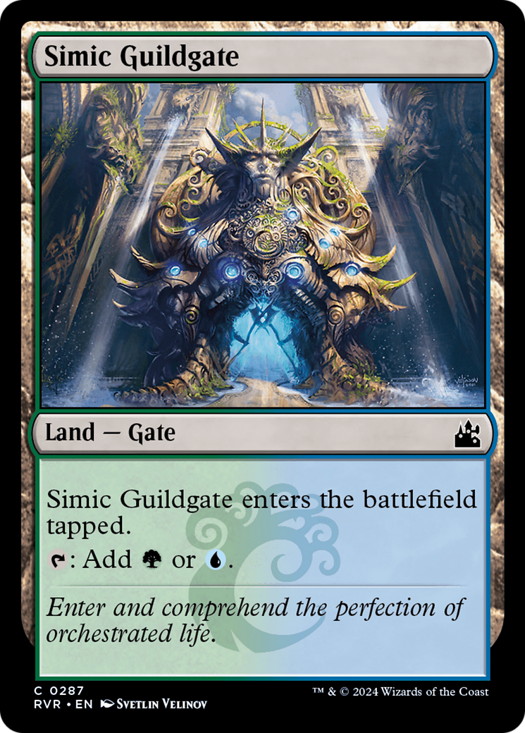 Simic Guildgate [Ravnica Remastered] | Gate City Games LLC