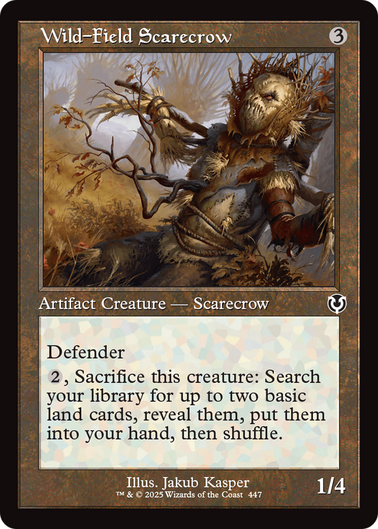 Wild-Field Scarecrow (Retro Frame) [Innistrad Remastered] | Gate City Games LLC